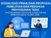 Ayo Gabung di Sosialisasi Tesis S2 UNM, Biar Risetmu Makin Tajam!