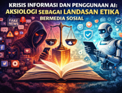 Aksiologi dan Etika Penggunaan AI dalam Media Sosial: Tantangan Hoaks di Era Digital