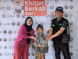 BMH Bersama Pawertim dan UBKM MU Laksanakan Khitan Berkah untuk Anak- anak yang Terdampak Banjir di Sumatera Utara