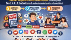 Dinamika Penyebaran Hoaks di Media Sosial dalam Perspektif Teori S–O–R Charles Osgood: Analisis Komunikasi pada Era Informasi Digital