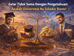 Gelar Tidak Sama Dengan Pengetahuan: Apakah Universitas Itu Sekadar Bisnis?