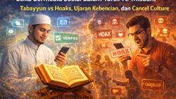 Etika Bermedia Sosial dalam Tafsir Al-Misbah: Tabayyun vs Hoaks, Ujaran Kebencian, dan Cancel Culture