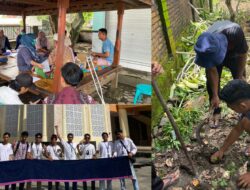 Karang Taruna Desa Semoyang Gelar Cek Kesehatan, Reboisasi, dan Expose Kain Tenun Akhir Tahun 2025