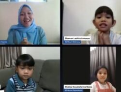 Siswa TK Prestasi Global-Depok Tampil Percaya Diri dalam Kegiatan “Read Aloud” Sekolah Digital Kreatif