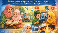 Pembelajaran Al-Qur’an Usia Dini di Era Digital: Pengaruh Terhadap Bacaan dan Akhlaq Anak