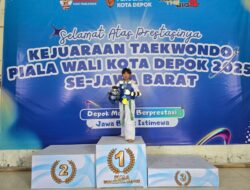 Bumi Anasera, Siswa SD Prestasi Global-Depok, Raih Emas Taekwondo Se-Jawa Barat