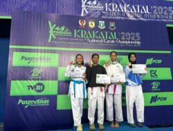 Siswa SMA Bosowa Al Azhar Cilegon Raih Juara 2 Nasional di Krakatau National Karate Championship