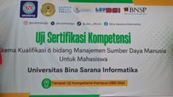 Mahasiswa UBSI Tingkatkan Kompetensi melalui Sertifikasi Uji Kompetensi