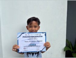 Semangat Juang Rama Alvarendra Nugroho  Warnai Prestasi Renang KB–TK Prestasi Global-Depok