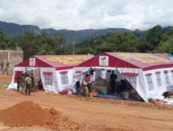 Kemensos Bangun Kamp Pengungsian Permanen di Tapanuli, Libatkan Starlink