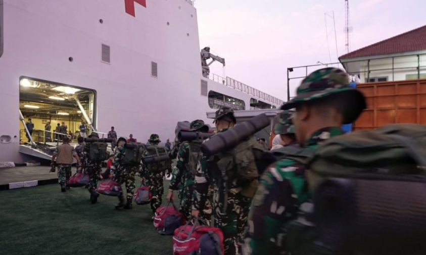 75 Kadet mahasiswa dan 8 staf pendukung Unhan RI dikerahkan dukung layanan kesehatan tanggap darurat bencana ke Sumatera pada Senin (1/12).