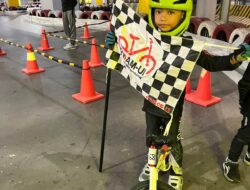 Arsalan Keenan Raih Juara 1 di Pushbike Racelebration Roam UI, Harumkan Nama TK Prestasi Global-Depok