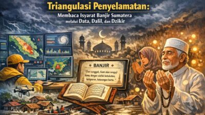 Triangulasi Penyelamatan Membaca Isyarat Banjir Sumatera melalui Data, Dalil, dan Dzikir