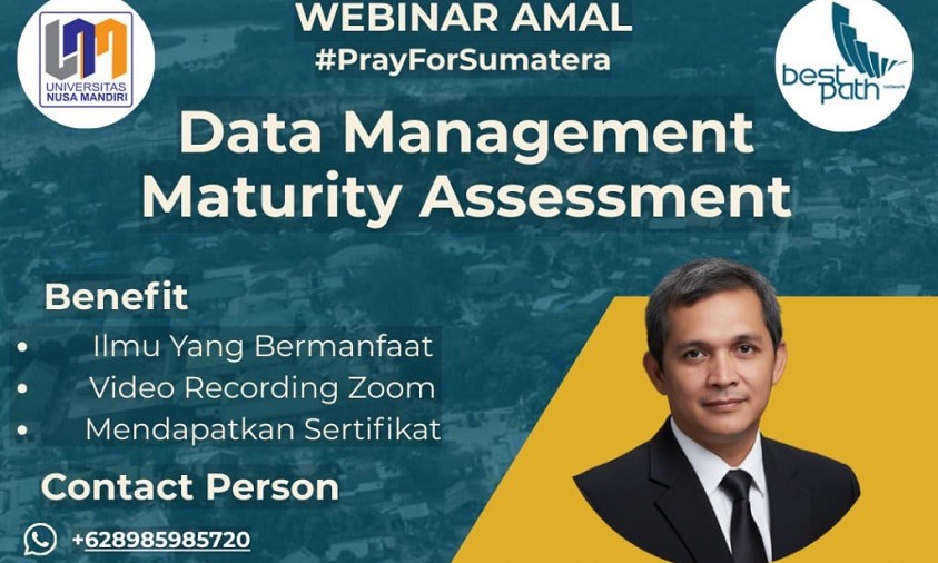 Webinar Amal Data Management Maturity Assessment