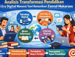 Analisis Transformasi Pendidikan di Era Digital Menurut Teori Komunikasi Zaenal Mukarom