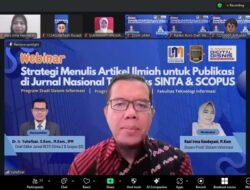 Prodi Sistem Informasi UNM Dorong Dosen dan Mahasiswa Tembus Jurnal SINTA–Scopus