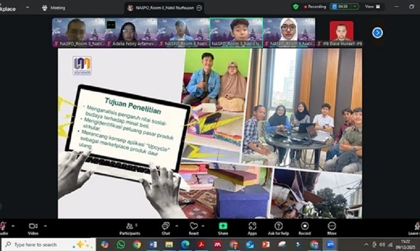 Mahasiswa Prodi Bisnis Digital UNM Curi Perhatian di NASPO 2025