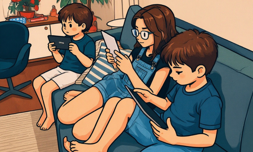 pengaruh media sosial dan gawai terhadap perkembangan otak anak