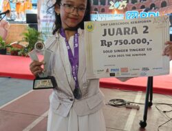 Raih Juara Solo Singer ACEX 2025, Humaira Harumkan Sekolah Prestasi Global-Depok