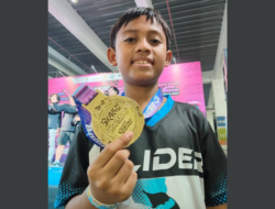 Daffa Harumkan Nama SD Prestasi Global-Depok di Kejuaraan Cirebon Cyber Skate 2025