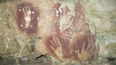 Cap Tangan Purba Pulau Muna