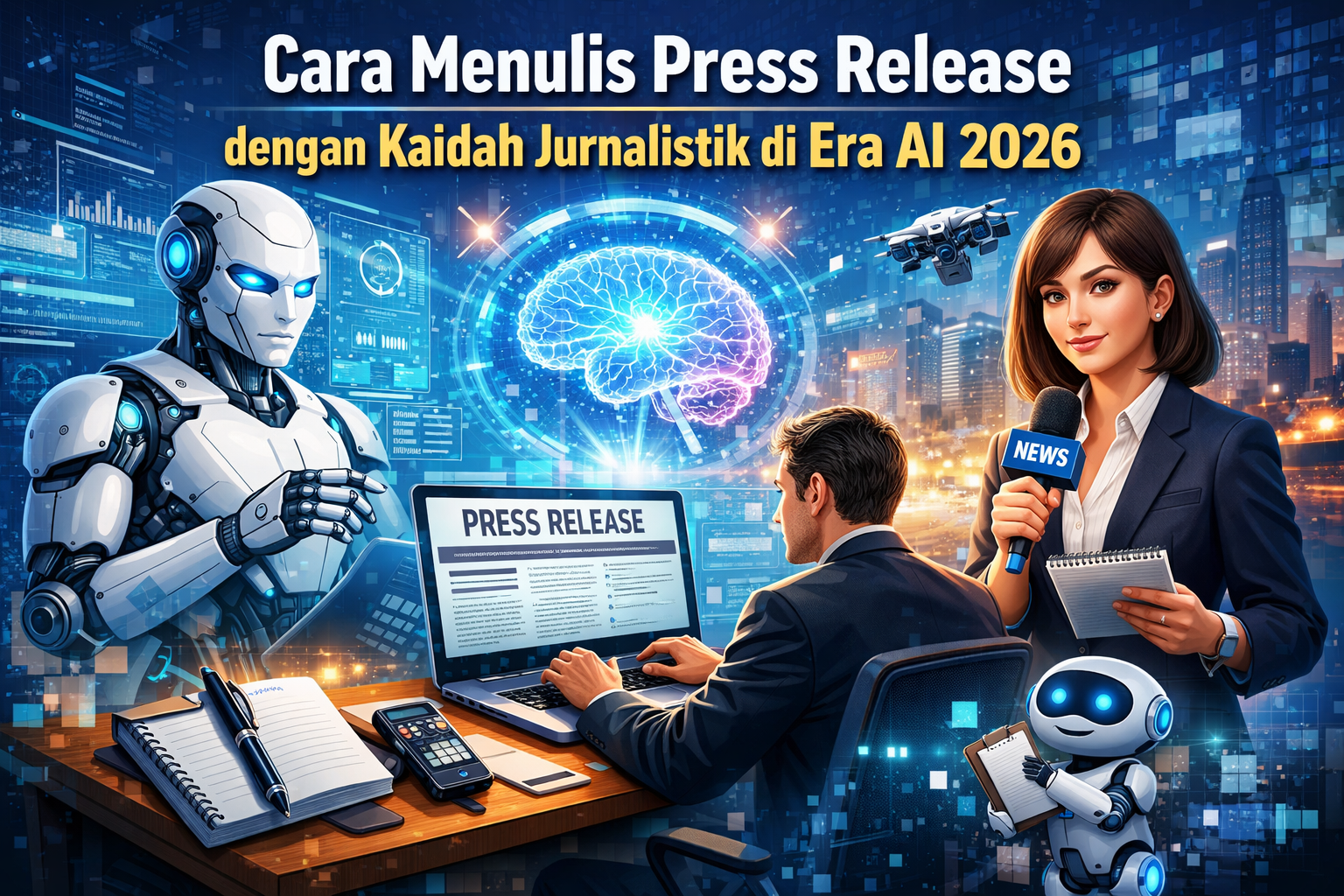 cara menulis press release