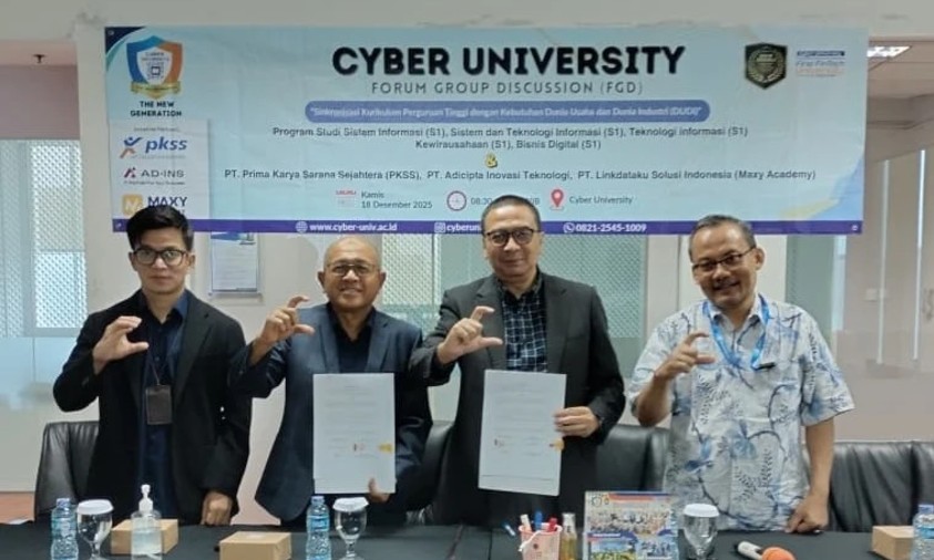Kolaborasi Cyber University dan PKSS