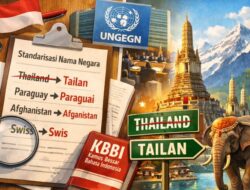 Bukan Tren Medsos, Indonesia Resmi Ubah Ejaan Nama Negara Asing