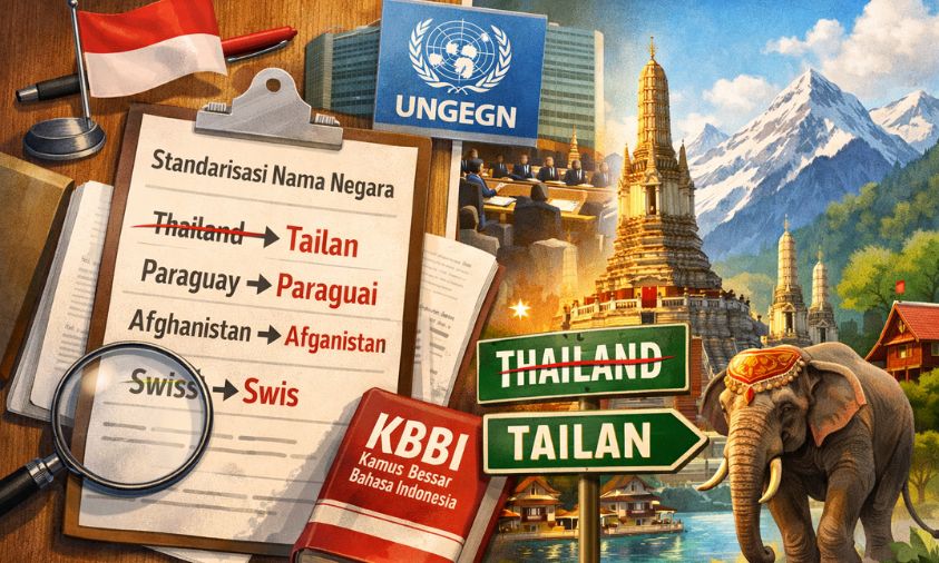 Ejaan Nama Negara Asing