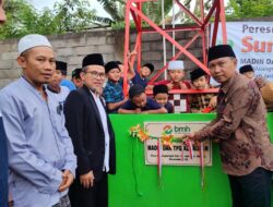 BMH Resmikan Sumur Bor Ke-237 di Jatim, Berlokasi di Madin  dan  TPQ Al-Fauzan:  367 Warga Bergembira