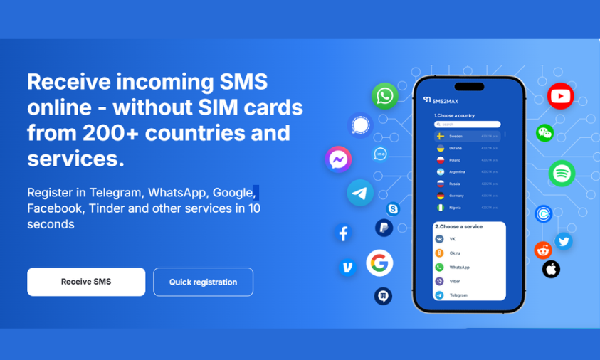 sms receiving affiliate