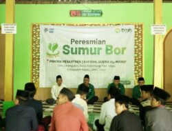 BMH Resmikan Sumur Bor Ke-252 untuk 300 Santri Pesantren di Kediri