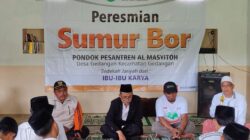 Komitmen Nyata BMH, Sumur Bor Ke-253 Perkuat Fasilitas Pesantren Almasyitoh