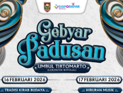Gebyar Padusan 2026 di Umbul Tirtomarto Pengging Hadirkan Kirab Budaya dan Hiburan Musik