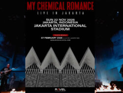 Akhirnya Datang Juga! My Chemical Romance Siap Guncang Jakarta 2026