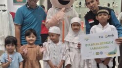 BMH Gelar Belanja Berkah Ramadhan untuk Anak Ojol di Icon Mall Surabaya