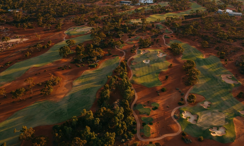 Lapangan Golf Ikonik di Australia Barat