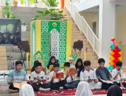 Hall Innovation Building Bergema Sholawat : Ratusan Siswa Sekolah Prestasi Global-Depok  Ikuti Muroja’ah dan Kuis Pintar Ramadhan