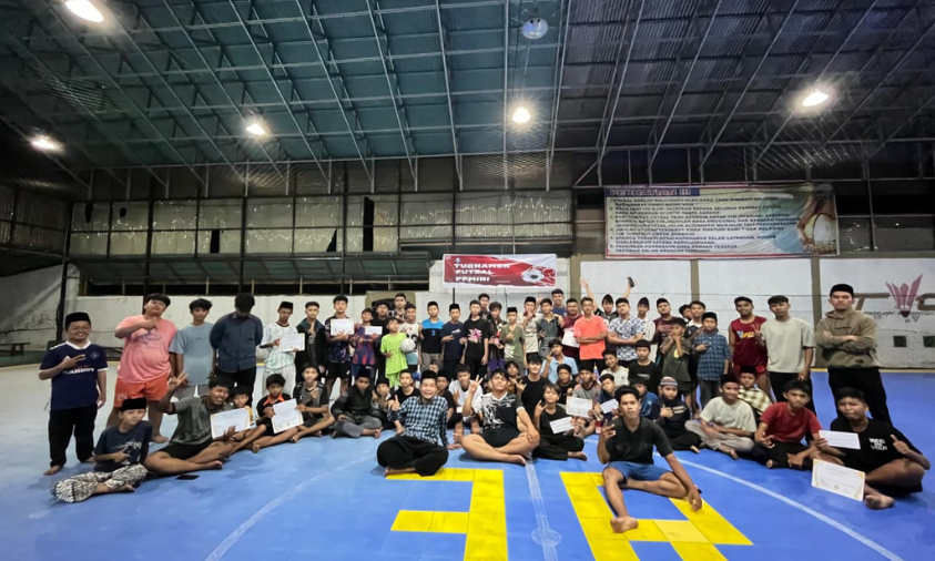 kegiatan futsal Santri PPMINI