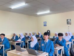 Persiapkan Generasi Berprestasi, SMP Prestasi Global-Depok, Laksanakan Gladi Tes Kemampuan Akademik