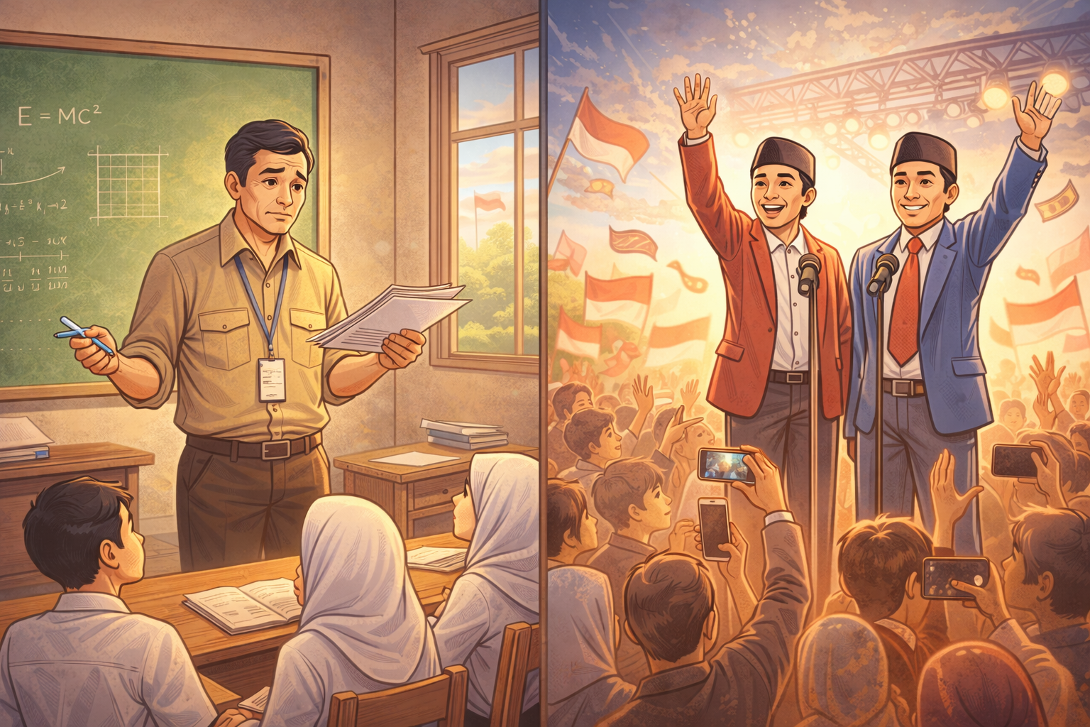 guru & siklus janji politik