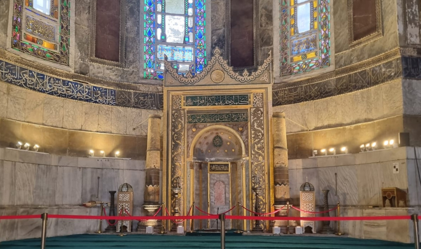 masjid di hagia sophia