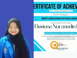 Angkat Topik AI, Mahasiswa Prodi Informatika UBSI Raih Best Argumentation Award di Ajang GEA 2026