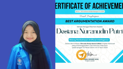 Best Argumentation Award Desiana Nuranudin Putri
