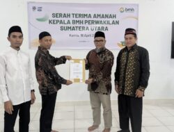 Jabatan Kepala BMH Perwakilan Sumut Diserahterimakan