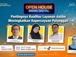 Cyber University Gelar Open House di TikTok, Bedah Strategi Layanan Fintech