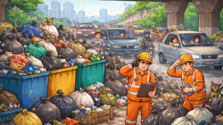 Ciputat Kebanjiran Sampah, Pemerintah Kebanjiran Alasan