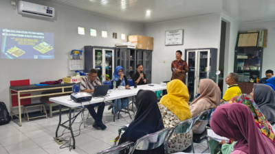 pengabdian masyarakat di posyandu mawar tangerang