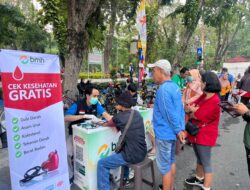 BMH Dukung Kesehatan Masyarakat Lewat Cek Kesehatan Gratis di Car Free Day Surabaya