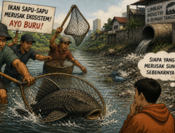 Ikan Sapu-sapu Jadi Musuh, Tapi Kita Lupa Siapa yang Merusak Sungai
